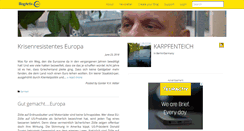 Desktop Screenshot of karpfenteich.blogactiv.eu
