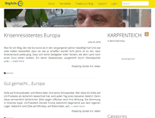 Tablet Screenshot of karpfenteich.blogactiv.eu