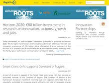 Tablet Screenshot of innovationpartnerships.blogactiv.eu