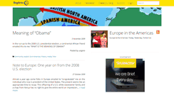 Desktop Screenshot of europeintheamericas.blogactiv.eu