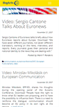 Mobile Screenshot of euractivevents.blogactiv.eu