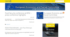 Desktop Screenshot of eesc.blogactiv.eu