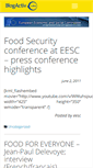 Mobile Screenshot of eesc.blogactiv.eu