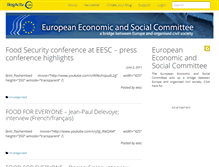 Tablet Screenshot of eesc.blogactiv.eu