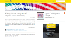 Desktop Screenshot of edri.blogactiv.eu
