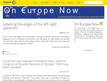 Tablet Screenshot of oneuropenow.blogactiv.eu