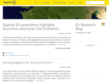 Tablet Screenshot of euresearch.blogactiv.eu