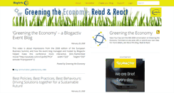 Desktop Screenshot of greeneconomy.blogactiv.eu