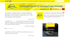 Desktop Screenshot of euractivawards09winners.blogactiv.eu