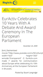 Mobile Screenshot of euractivawards09winners.blogactiv.eu