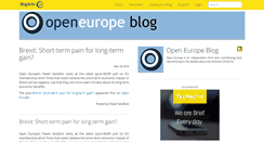 Desktop Screenshot of openeurope.blogactiv.eu