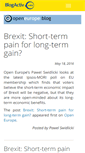 Mobile Screenshot of openeurope.blogactiv.eu