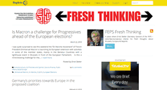 Desktop Screenshot of fepsfreshthinking.blogactiv.eu