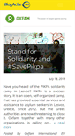 Mobile Screenshot of oxfameu.blogactiv.eu