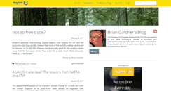 Desktop Screenshot of briangardner.blogactiv.eu
