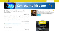 Desktop Screenshot of conacentohispano.blogactiv.eu