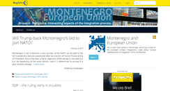 Desktop Screenshot of montenegro.blogactiv.eu