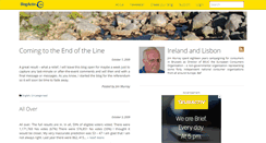 Desktop Screenshot of irelandandlisbon.blogactiv.eu