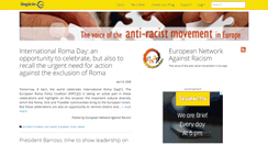 Desktop Screenshot of enar.blogactiv.eu