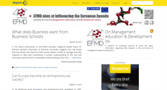 Desktop Screenshot of efmd.blogactiv.eu