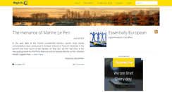 Desktop Screenshot of essentialyeuropean.blogactiv.eu