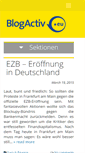 Mobile Screenshot of german.blogactiv.eu