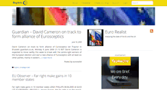 Desktop Screenshot of eurorealist.blogactiv.eu