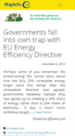 Mobile Screenshot of efficiency1st.blogactiv.eu