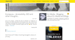 Desktop Screenshot of eu-media.blogactiv.eu