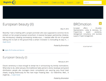 Tablet Screenshot of bromotion.blogactiv.eu