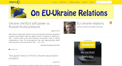 Desktop Screenshot of eu-ukraine.blogactiv.eu