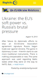 Mobile Screenshot of eu-ukraine.blogactiv.eu