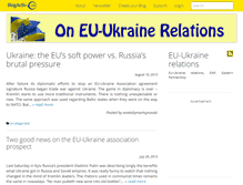 Tablet Screenshot of eu-ukraine.blogactiv.eu