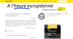Desktop Screenshot of heureeuropeenne.blogactiv.eu