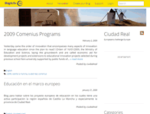 Tablet Screenshot of ciudadreal.blogactiv.eu