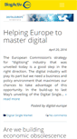 Mobile Screenshot of digitaleurope.blogactiv.eu