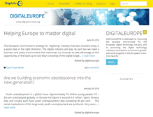 Tablet Screenshot of digitaleurope.blogactiv.eu