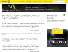 Tablet Screenshot of entrepriseglobale.blogactiv.eu