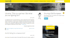 Desktop Screenshot of hughbs.blogactiv.eu